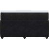 Box spring postel s matrací 120 x 200 cm samet [3285633] (Barva Tmavě šedá)