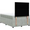 Box spring postel s matrací 120 x 200 cm samet [3292309] (Barva Růžová)