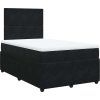Box spring postel s matrací 120 x 200 cm samet [3292309] (Barva Růžová)