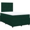 Box spring postel s matrací 120 x 200 cm samet [3292309] (Barva Růžová)