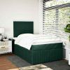 Box spring postel s matrací 120 x 200 cm samet [3292309] (Barva Růžová)