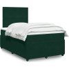 Box spring postel s matrací 120 x 200 cm samet [3292309] (Barva Růžová)