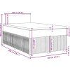 Box spring postel s matrací 120 x 200 cm samet [3287704] (Barva Světle šedá)