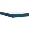 Box spring postel s matrací 120 x 200 cm samet [3287704] (Barva Světle šedá)