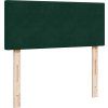 Box spring postel s matrací 120 x 200 cm samet [3287704] (Barva Světle šedá)