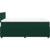 Box spring postel s matrací 120 x 200 cm samet [3287704] (Barva Světle šedá)