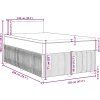 Box spring postel s matrací 120 x 200 cm samet [3287704] (Barva Světle šedá)