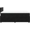 Box spring postel s matrací 120 x 200 cm samet [3287704] (Barva Světle šedá)
