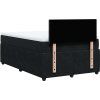 Box spring postel s matrací 120 x 200 cm samet [3287704] (Barva Světle šedá)