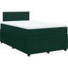 Box spring postel s matrací 120 x 200 cm samet [3287714] (Barva Modrá)