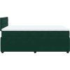 Box spring postel s matrací 120 x 200 cm samet [3287727] (Barva Růžová)