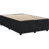 Box spring postel s matrací 120 x 200 cm samet [3292317] (Barva Tmavě šedá)