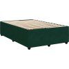 Box spring postel s matrací 120 x 200 cm samet [3292317] (Barva Tmavě šedá)