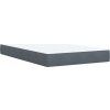 Box spring postel s matrací 120 x 200 cm samet [3292317] (Barva Tmavě šedá)