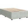 Box spring postel s matrací 120 x 200 cm samet [3292317] (Barva Tmavě šedá)