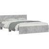 Rám postele s čelem 140 x 200 cm [3207488] (Barva Šedá sonoma)
