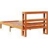 Rám postele s čelem bez matrace 100x200 cm [3306043] (Barva Přírodní)
