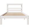 Rám postele s čelem bez matrace 90x200 cm [3306041] (Barva Přírodní)