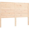 Rám postele s čelem Double masivní dřevo [3195001] (Barva Přírodní)