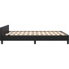 Rám postele s čelem 140x200 cm umělá kůže [3125577] (Barva Šedá)