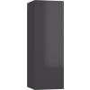 TV skříňky 4 ks 30,5 x 30 x 90 cm kompozitní dřevo [3078951] (Barva Šedá)