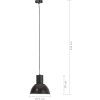 Závěsné svítidlo 25 W kulaté 28,5 cm E27 [320570] (Barva Bílá)