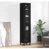 Skříň highboard 34,5x34x180 cm kompozit [3199450] (Barva Černá)