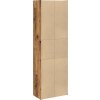 Kancelářská skříň 60x32x190 cm dřevotříska [3318714] (Barva Staré dřevo)
