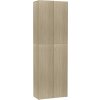 Kancelářská skříň 60x32x190 cm dřevotříska [3318714] (Barva Staré dřevo)