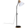 Stojací lampa 25 W 30 x 30 x 100–150 cm E27 [371959] (Barva Bílá)