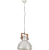 Industriální závěsné svítidlo 25 W kulaté 40 cm E27 [320535] (Barva Černá)
