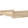 Rám postele bez matrace 120x190 cm kompozitní dřevo [3203777] (Barva dub sonoma)