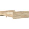 Rám postele bez matrace 140x200 cm kompozitní dřevo [3203749] (Barva dub sonoma)