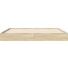 Rám postele bez matrace 160 x 200 cm kompozitní dřevo [842009] (Barva dub sonoma)