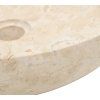 Umyvadlo 40 x 12 cm mramor [142774] (Barva Černá)