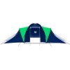 Kempingový stan pro 9 osob [90413] (Barva Modrá a žlutá)