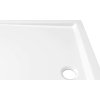 Obdélníková sprchová vanička ABS 80 x 110 cm [148909] (Barva Bílá)