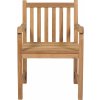 Zahradní židle 2 ks s mi poduškami masivní teak [3062731] (Barva Šedá)