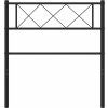 Kovové náhradní čelo postele 90 cm [372354] (Barva Bílá)