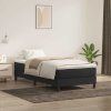 Box spring postel s matrací 80x210 cm samet [3315899] (Barva Černá)
