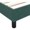 Box spring postel s matrací 80x210 cm samet [3316378] (Barva Tmavě šedá)