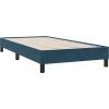Box spring postel s matrací 80x210 cm samet [3316378] (Barva Tmavě šedá)