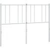 Kovové náhradní čelo postele 150 cm [352514] (Barva Černá)
