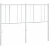 Kovové náhradní čelo postele 150 cm [352514] (Barva Černá)