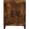 Skříň highboard 69,5 x 34 x 180 cm kompozitní dřevo [3198365] (Barva Betonová šedá)
