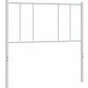 Kovové náhradní čelo postele 90 cm [352508] (Barva Černá)