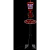 Vánoční pouliční lampa se Santou 180 cm LED [331476] (Barva Bílá)