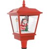 Vánoční pouliční lampa se Santou 180 cm LED [331476] (Barva Bílá)