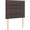 Box spring postel s matrací 120x190 cm textil [3292732] (Barva Krémová)