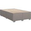 Box spring postel s matrací 120x190 cm textil [3292732] (Barva Krémová)